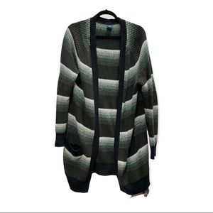 Gap green knit cardigan